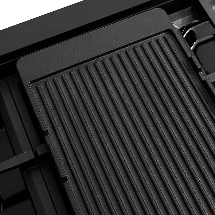 ZLINE 48" Classic Gas Rangetop, 8 Burners, Porcelain Cooktop, Black Stainless Steel, RTB2-48