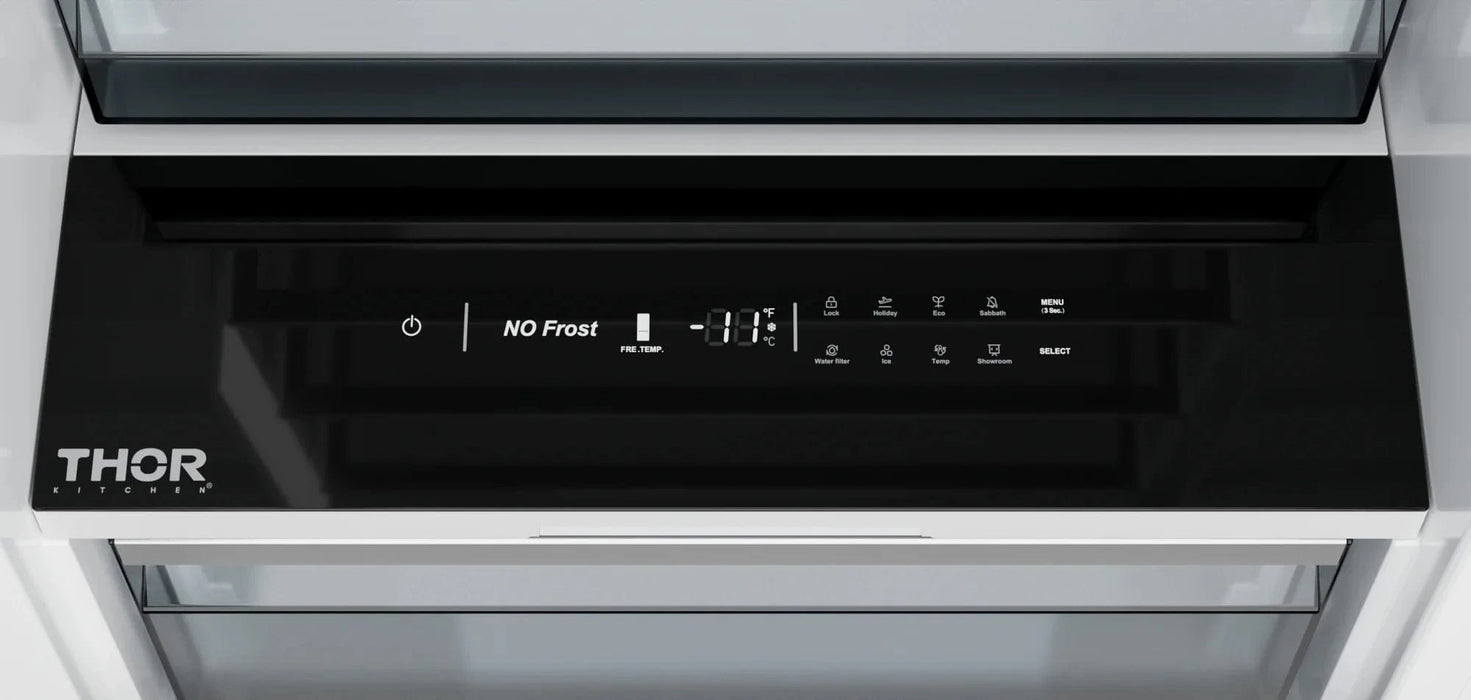 THOR Kitchen X-Series 24" Panel Ready Built-In Freezer XRF24CFZ