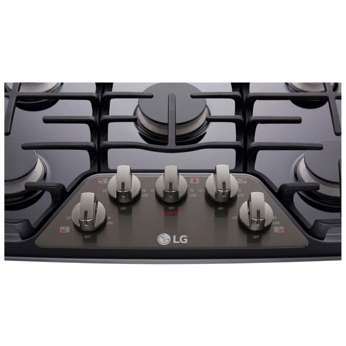 LG 30" Gas Cooktop, LCG3011BD