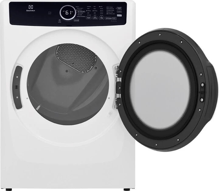 Electrolux 400 Series 27" Gas Dryer, White ELFG7437AW