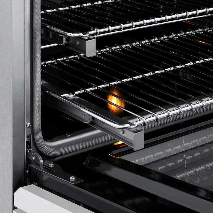 ZLINE Paramount Induction Range, Cooktop, Electric Convection Oven SINRZ-WM