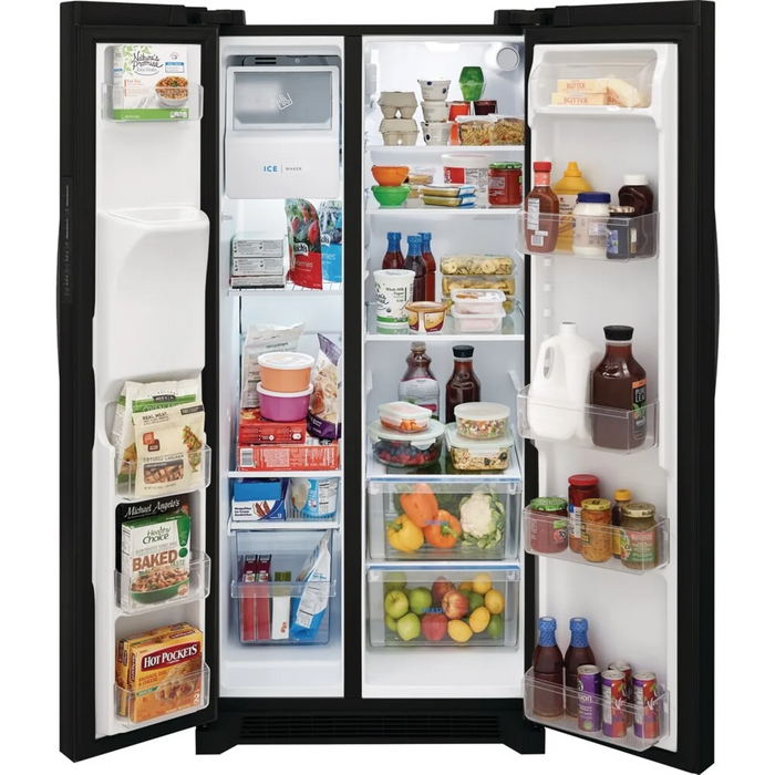 Frigidaire 33" Freestanding Side by Side Refrigerator FRSS2323AB