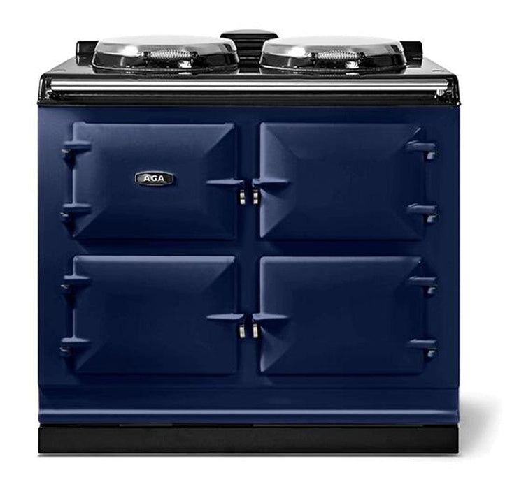 AGA 39" eR7 100 Classic Cast Iron Collection Electric Range - Dark Blue AER7339DBL