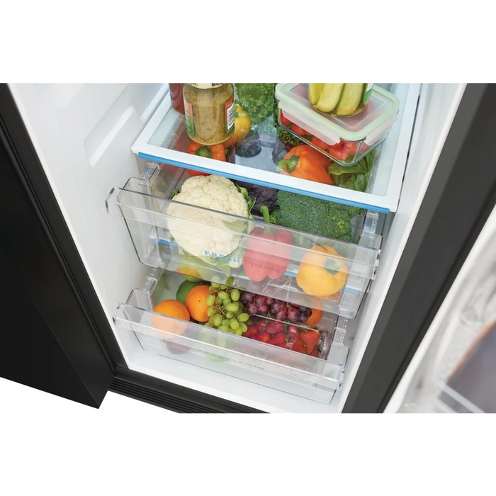 Frigidaire 36" Freestanding Side by Side Refrigerator FRSS2623AB