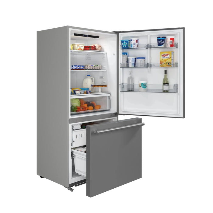 FORNO Espresso Milano 31" Right Swing Refrigerator FFFFD1785-31S