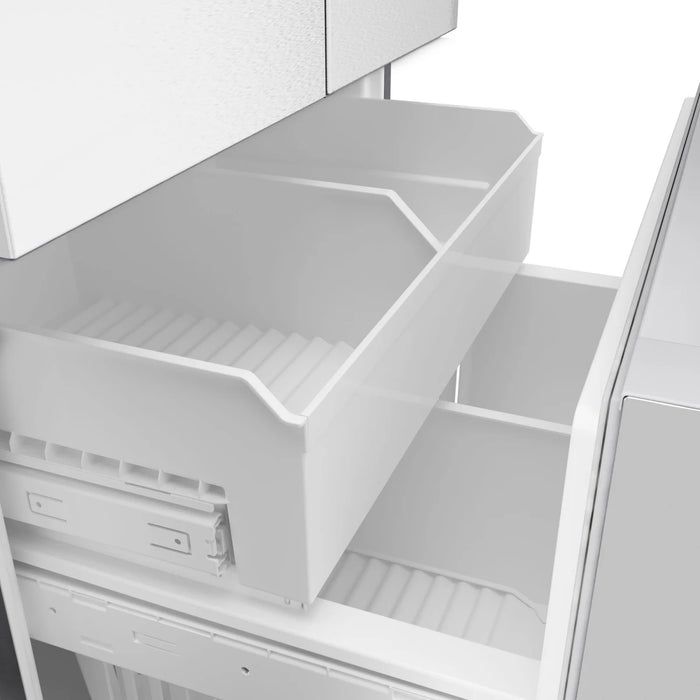 Bosch 36" Freestanding French Door Bottom Mount Smart Refrigerator, B36FD10ENS