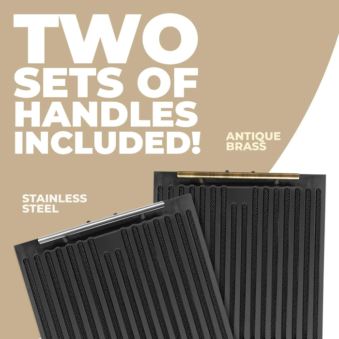 FORNO Espresso Bari 30" 400 CFM Under Cabinet Range Hood FRHUC5255-30BLK