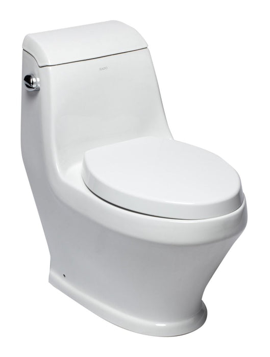 EAGO Single Flush One Piece Ceramic Toilet TB133
