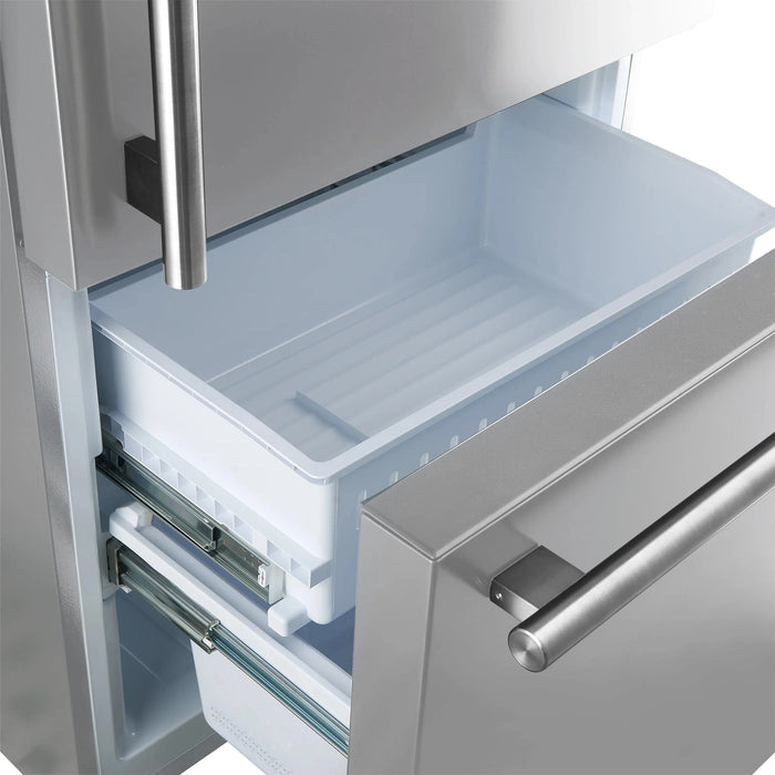 FORNO Espresso Milano 62" Side-By-Side Refrigerator FFFFD1787-60S