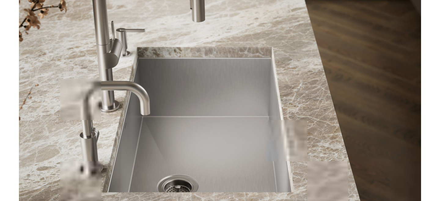 KOHLER Vault 32" undermount single-bowl large kitchen sink K-3821