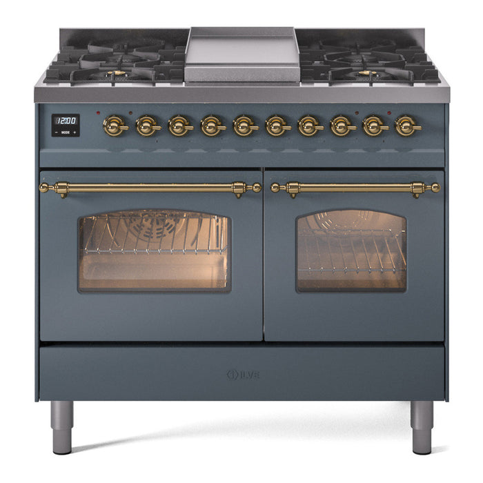 ILVE Nostalgie II 40" Dual Fuel Range, UPD40FNMP