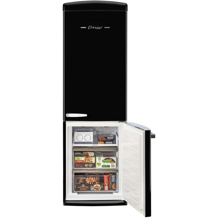 UNIQUE 24" Counter Depth Freestanding Bottom Mount Refrigerator, UGP-340L B AC
