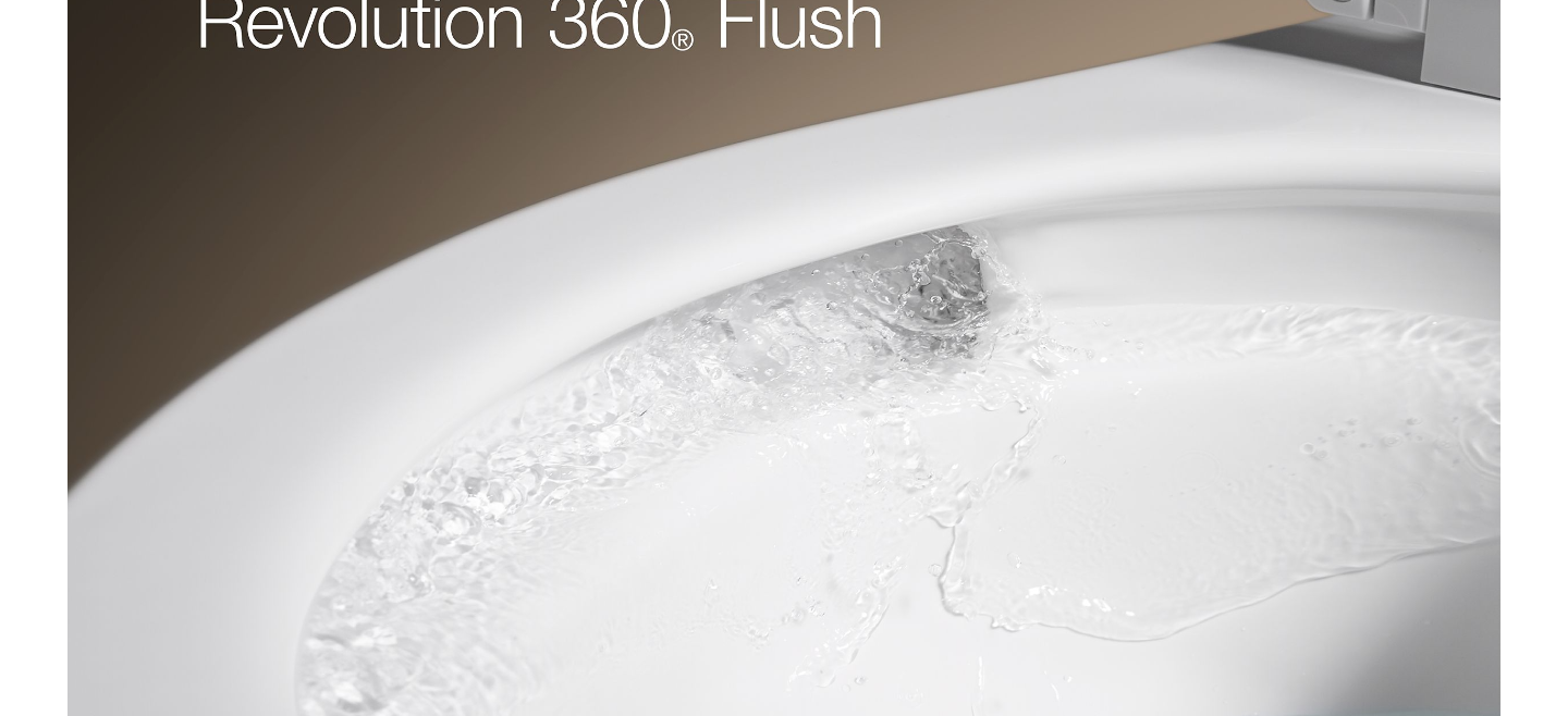 KOHLER Highline Comfort Height Two-Piece Elongated Toilet K-43999-0