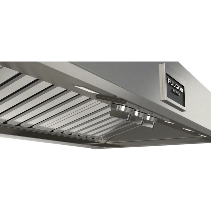 FULGOR 48" Professional Wall Range Hood, F6PH48DS1