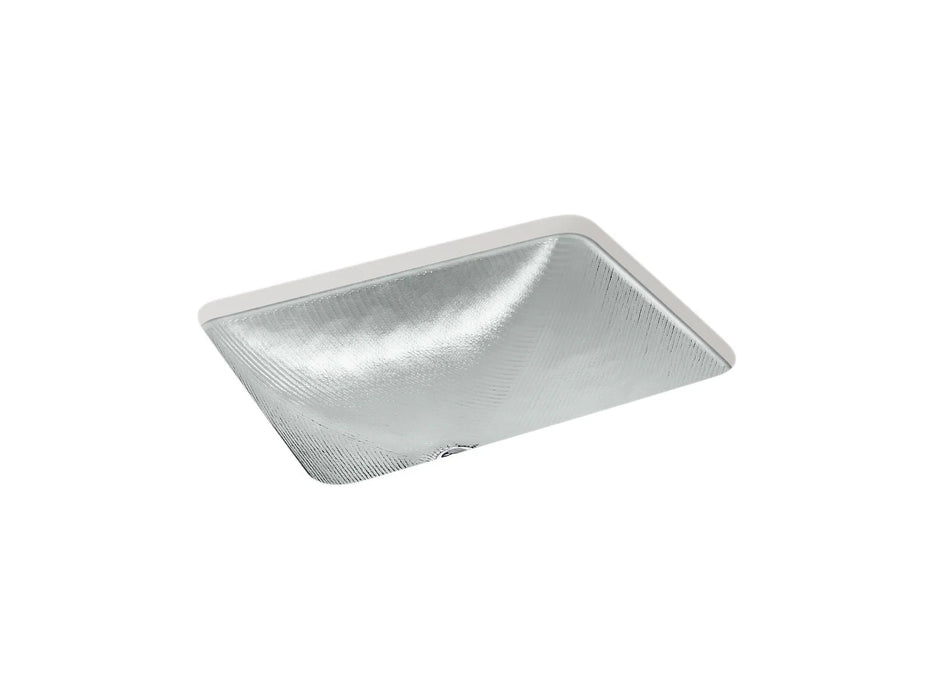 KOHLER Yepsen 20" rectangular undermount bathroom sink, no overflow K-28823