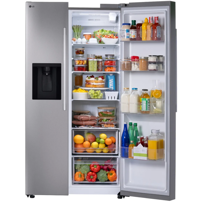 LG 36" Freestanding Side-by-Side Smart Refrigerator, LS27T3230S