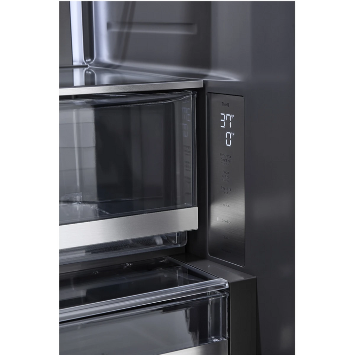 LG 36" Counter-Depth Freestanding French Door Smart Refrigerator, SRFB27W3