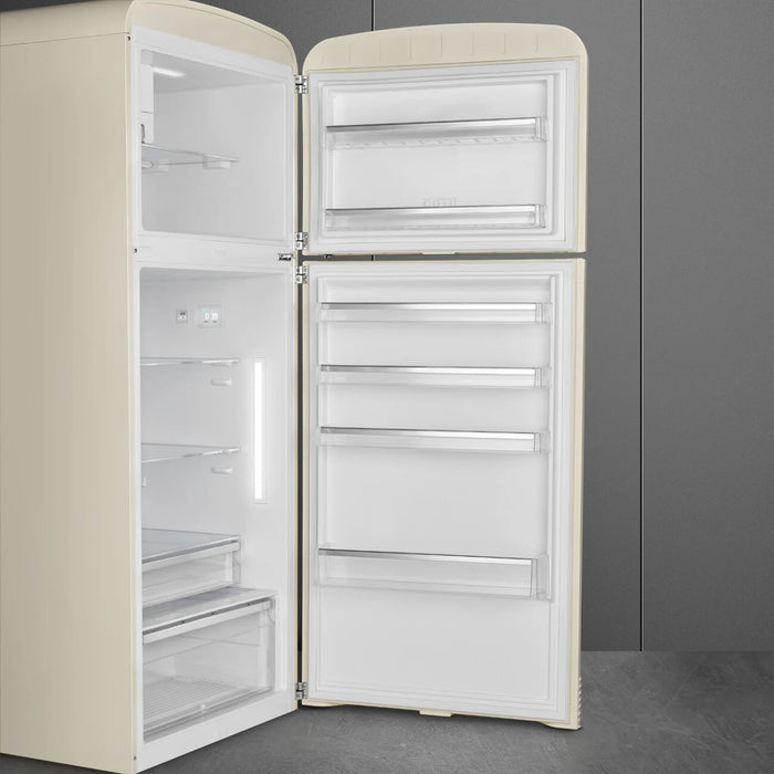 SMEG 32" Freestanding Top Freezer Refrigerator, FAB50URCR3
