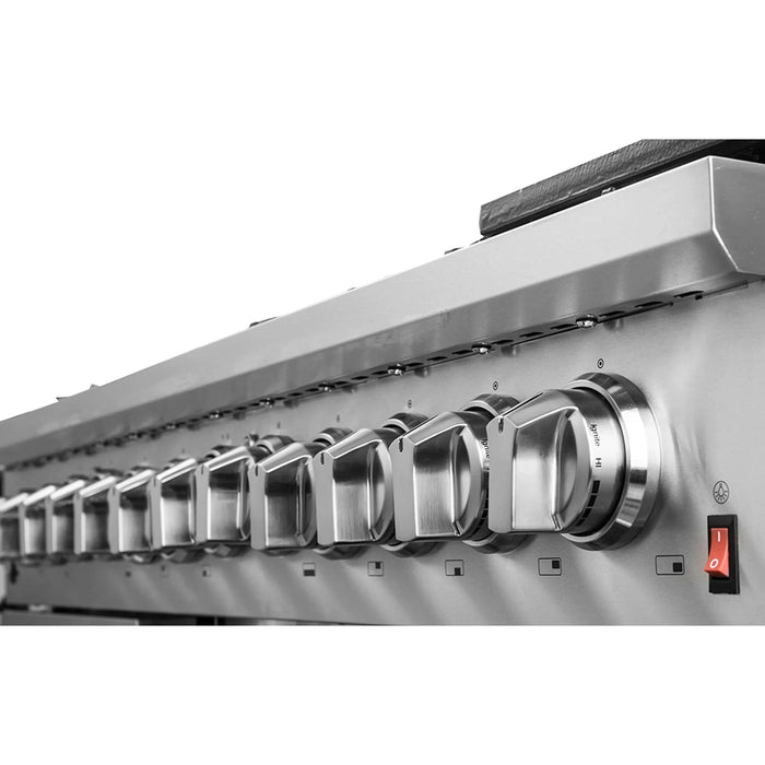 FORNO Massimo 48" Dual Fuel Range FFSGS6125-48