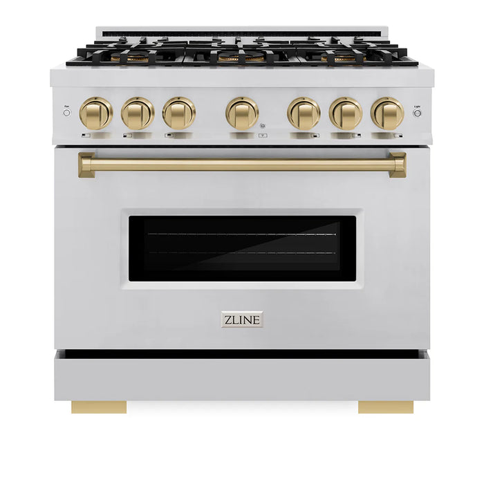 ZLINE Classic 36" Gas Range PCGRZ-36-CB