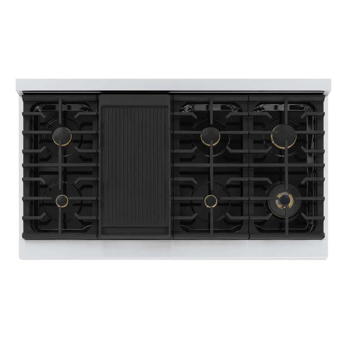 ZLINE Marino Double Oven Dual Fuel Range MDRZ-48-CB
