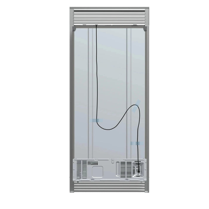 FORNO Salerno 37" Side-by-Side Built-In Refrigerator FFRBI1805-37SG