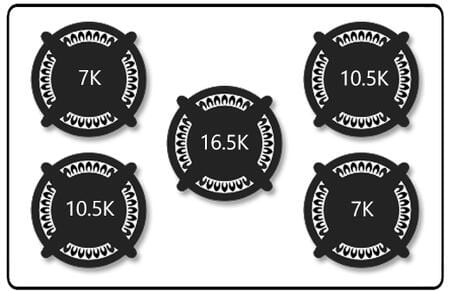 ILVE Majestic II 30" Liquid Propane Dual Fuel Range White, Bronze Trim UM30DNE3WHBLP