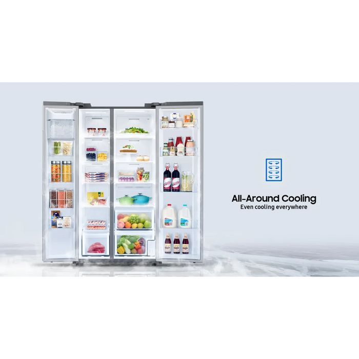 Samsung 36" Freestanding Side by Side Smart Refrigerator RS28A500ASR