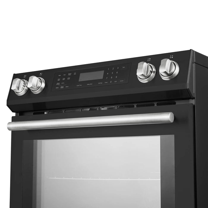 FORNO Espresso Donatello 30" Induction Range, FFSIN0905-30BLK