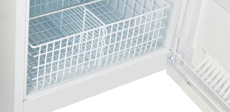 UNIQUE 27" Freestanding Top Freezer Refrigerator, UGP-385L CR W