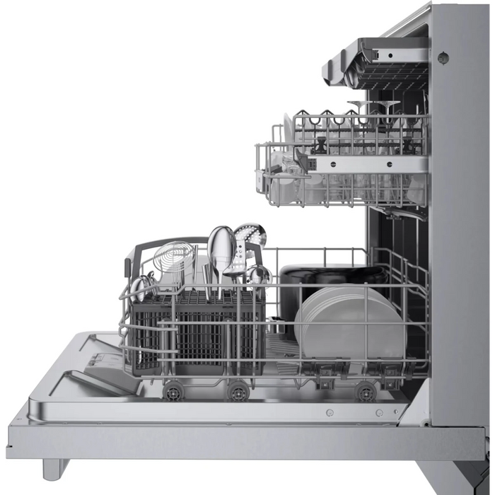 BOSCH 24" Fully Integrated Built-In Smart Dishwasher, SGX78C55UC