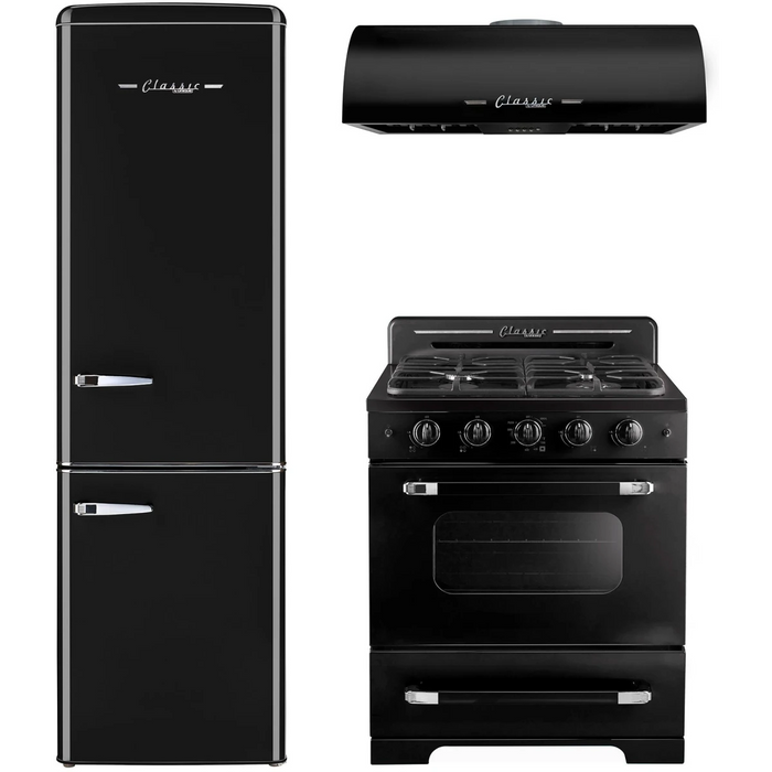 UNIQUE 30" Freestanding Gas Range, UGP-30CR B