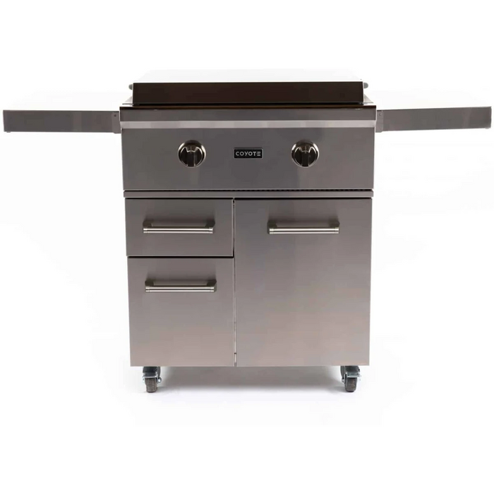 CAYOTE 30" Built-In Flat Top Gas Grill, C1FTG30LP