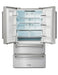 THOR Kitchen Professional 36" Counter Depth Refrigerator - Side View