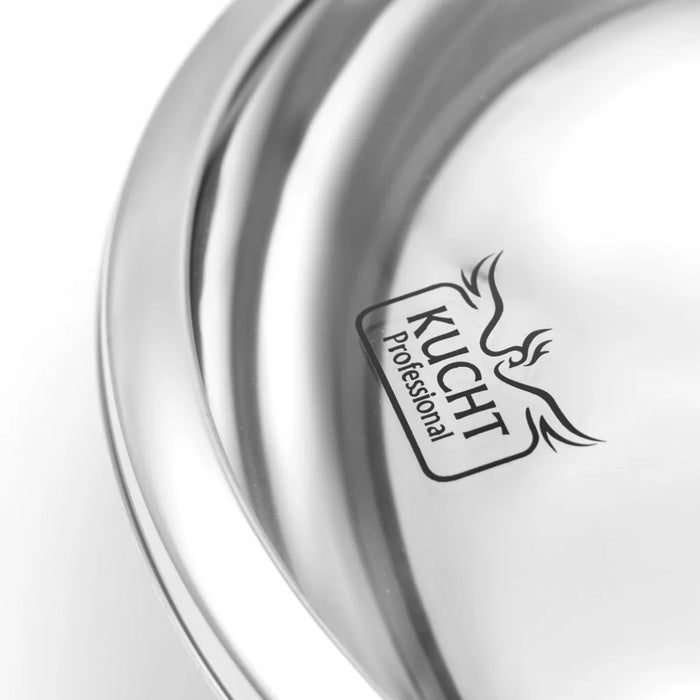 Kucht 3-Ply Stainless Steel WOK with Lid KW309