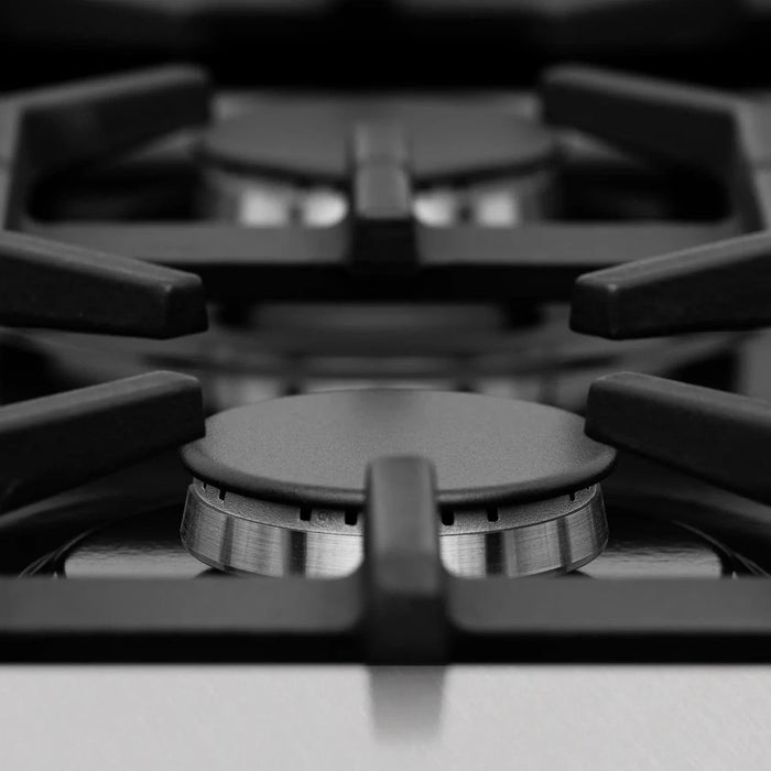 ZLINE 48" Dual Fuel Snow Stainless Range, Snow Stainless Door, Griddle RAS-SN-GR-48