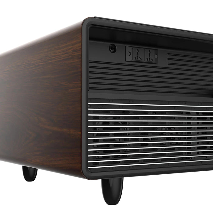 FORNO Evoluto 51" Smart Coffee Table – Dual Fridge Drawers Wood Accents FCTFR7006-51WD