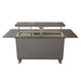 Elevato Smart Bar Table, Sandstone Black, fridge, freezer, Bluetooth control - Close-Up View