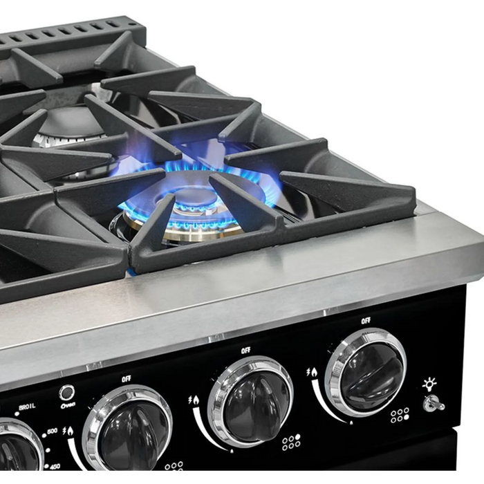 UNIQUE 36" Freestanding Retro Gas Range, UGP-36CR B