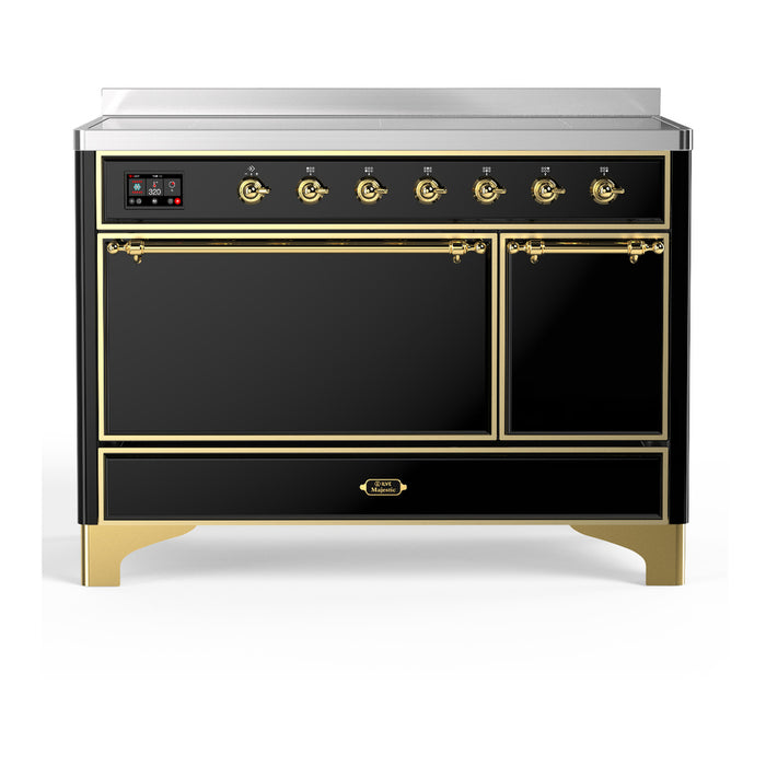 ILVE 48"Majestic III Induction Range, UMIB48QNR3 — UMIB48QNR3AWB