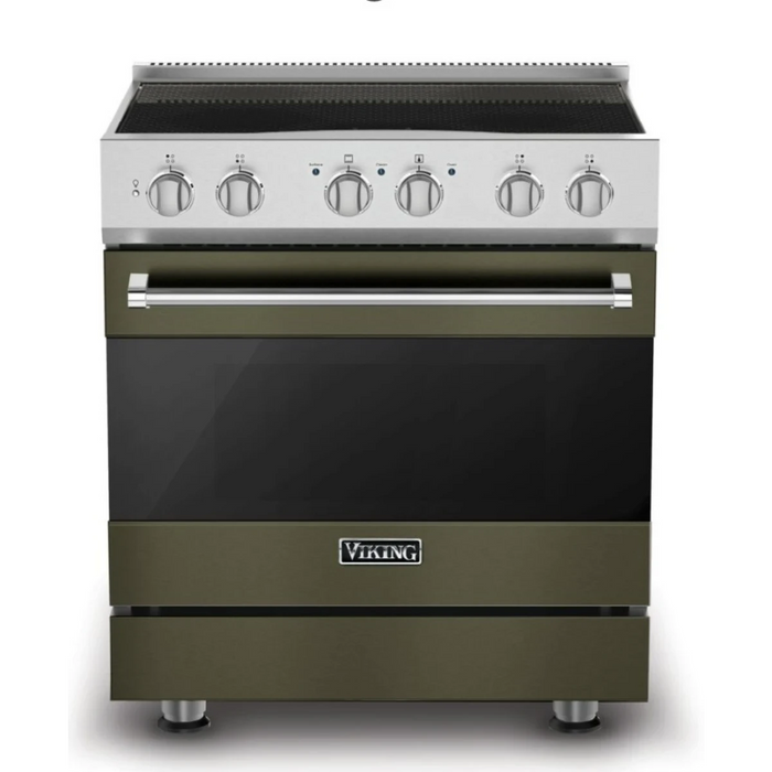 Viking® 3 Series 30" Pro Style Induction Range RVIR3304BSS