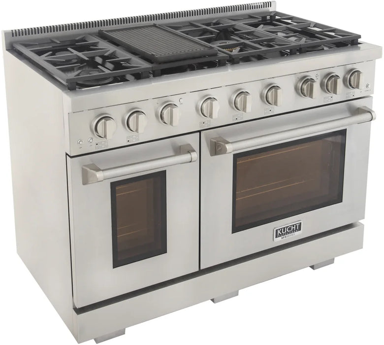 Kucht 48" Freestanding Professional Gas Range KFX4800X-S