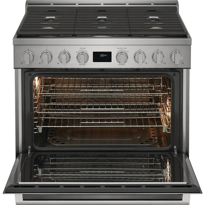 Electrolux 36" Freestanding Gas Range ECFG3668AS