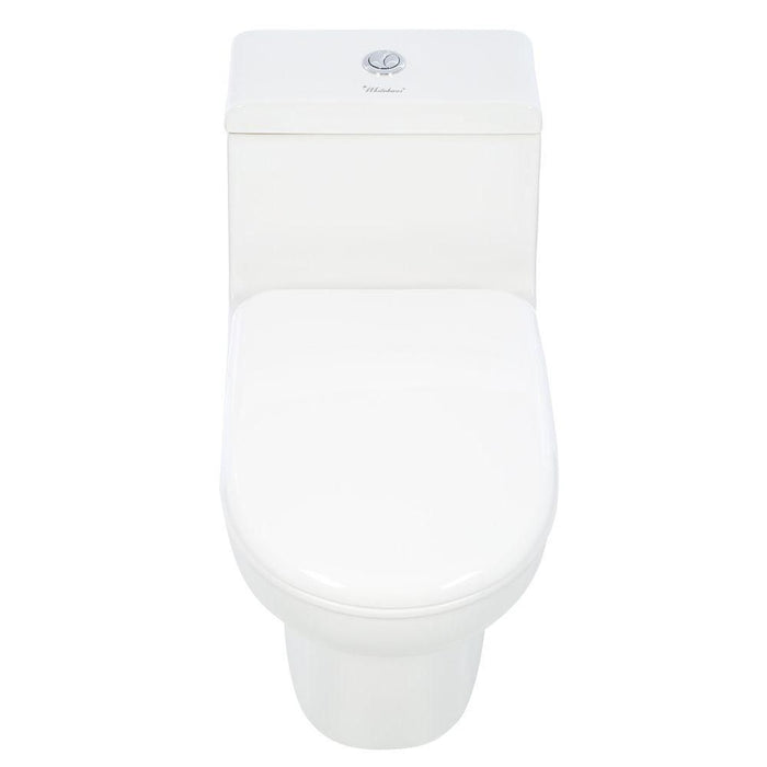 Whitehaus Magic Dual Siphonic Flush One Piece Toilet WHMFL3351-EB