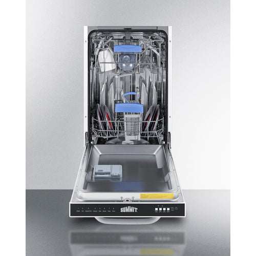 Summit 18" Wide Built-In Dishwasher DW183WADA