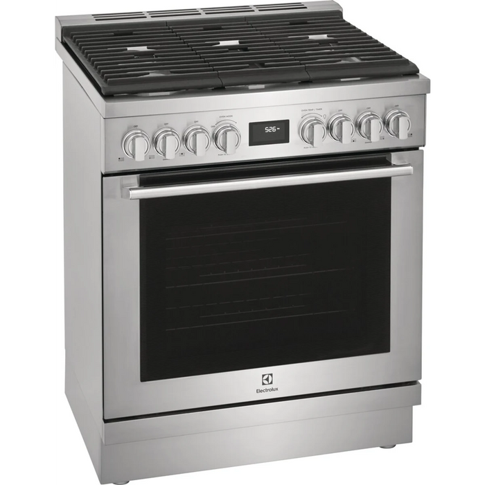 Electrolux 30" Freestanding Dual Fuel Range ECFD3068AS