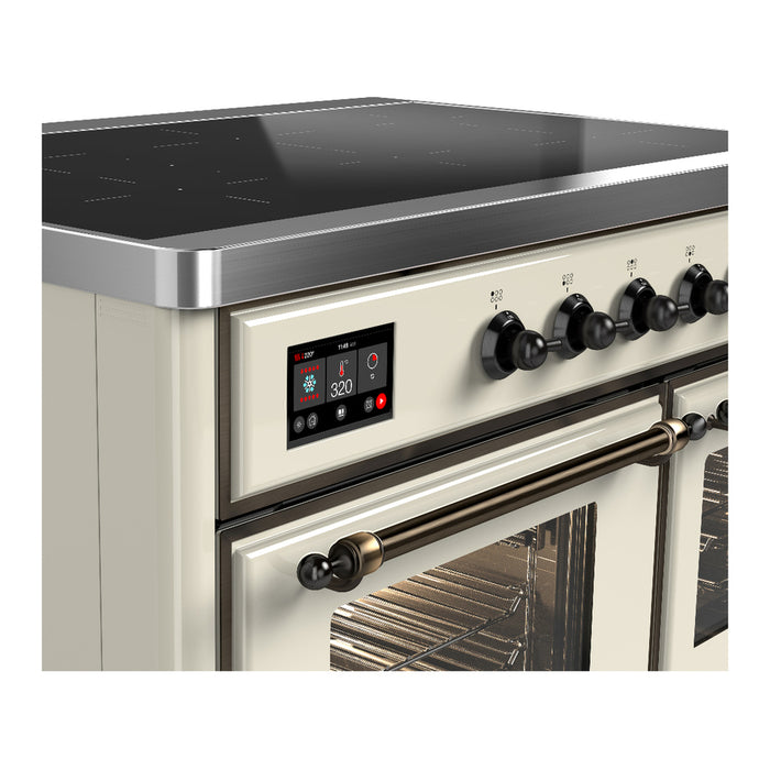ILVE 40"Majestic III Induction Range, UMDIB40NR3 — UMDIB40NR3AWB