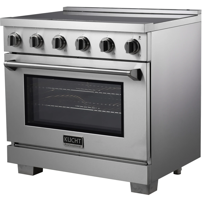 Kucht 36" Freestanding Induction Range KIN36-SS