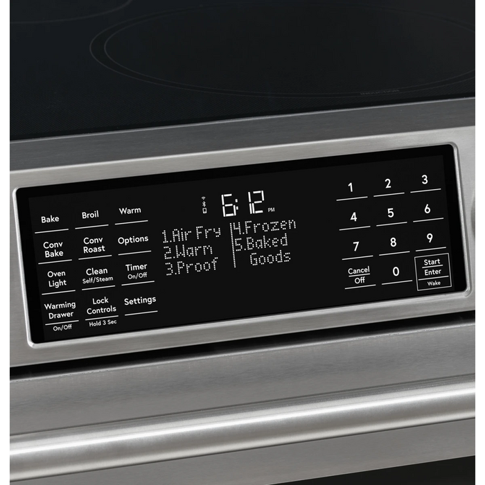 Cafe 30" Slide-In Electric Smart Range, CES700P4MW2