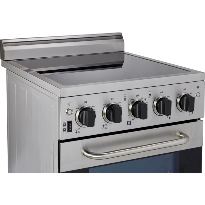UNIQUE Prestige 20" Freestanding Electric Range, UGP-20V EC S/S